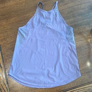 Lululemon loose fit mesh insets tank top.